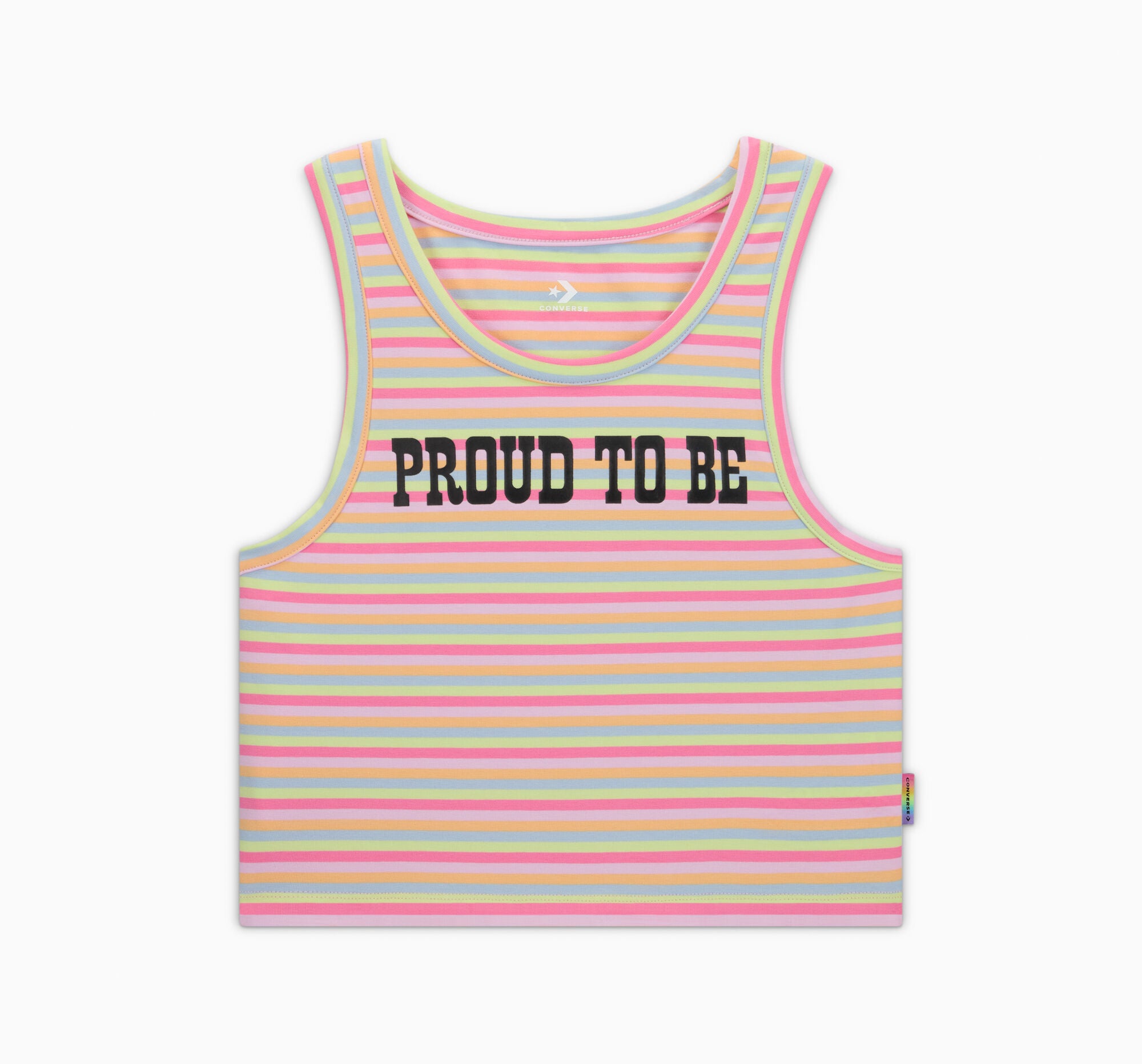 Proud To Be Cropped Tank Top