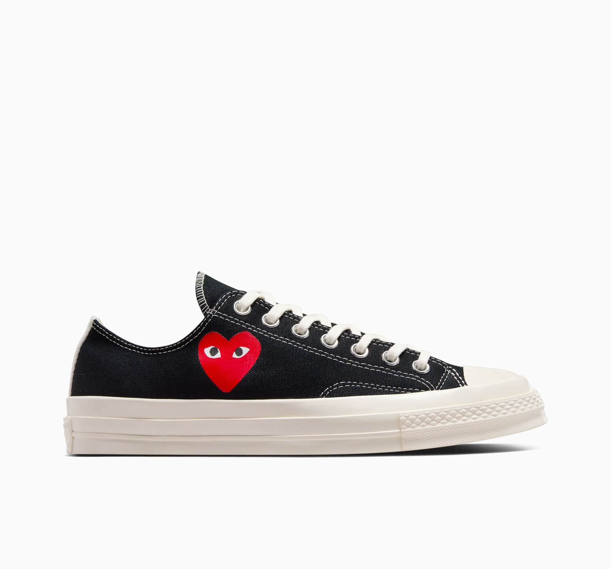 Converse X Comme des Gar?ons PLAY Chuck 70 OG Single Heart Low Top