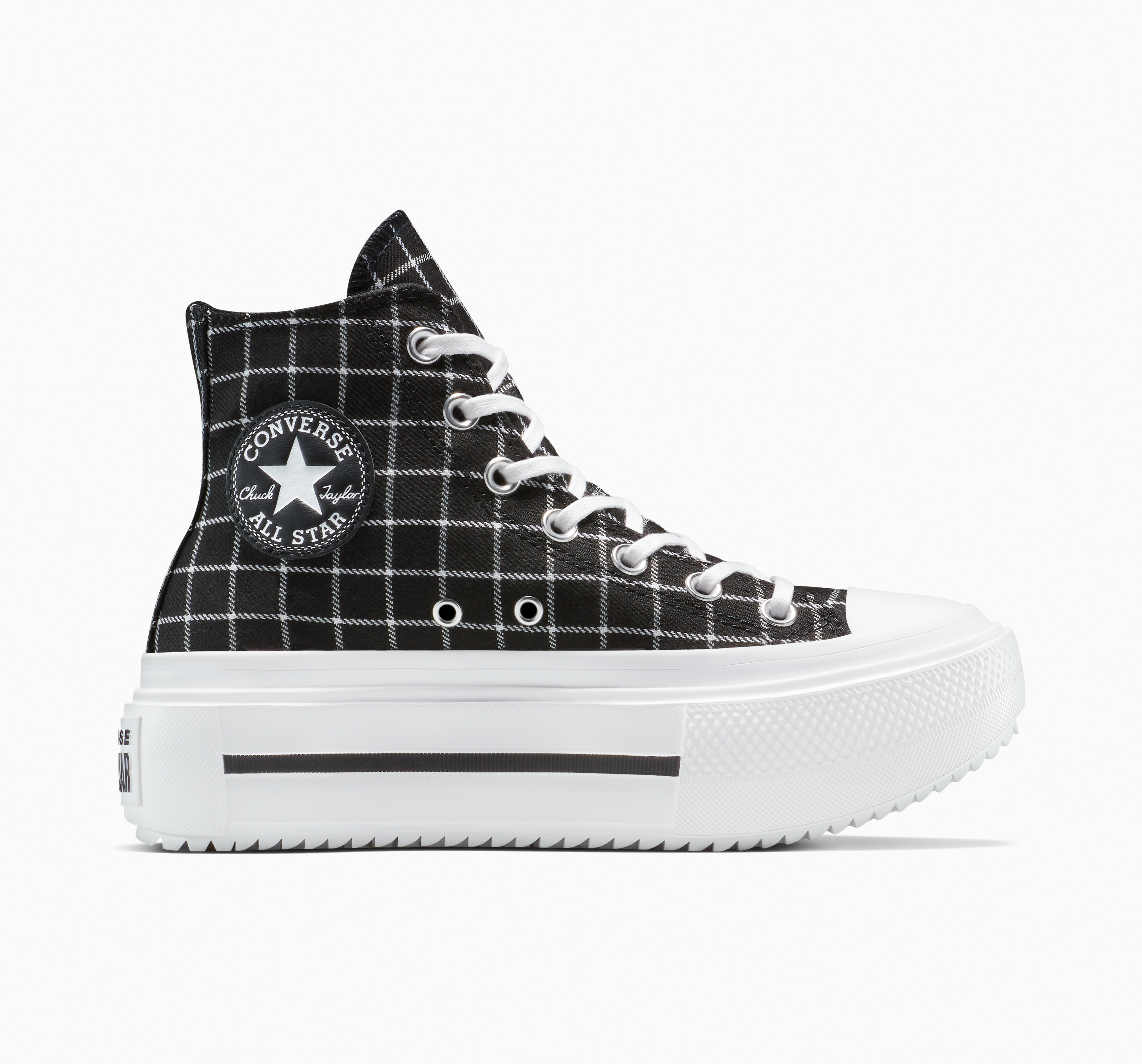 Chuck Taylor All Star Lift Double Stack Platform Plaid