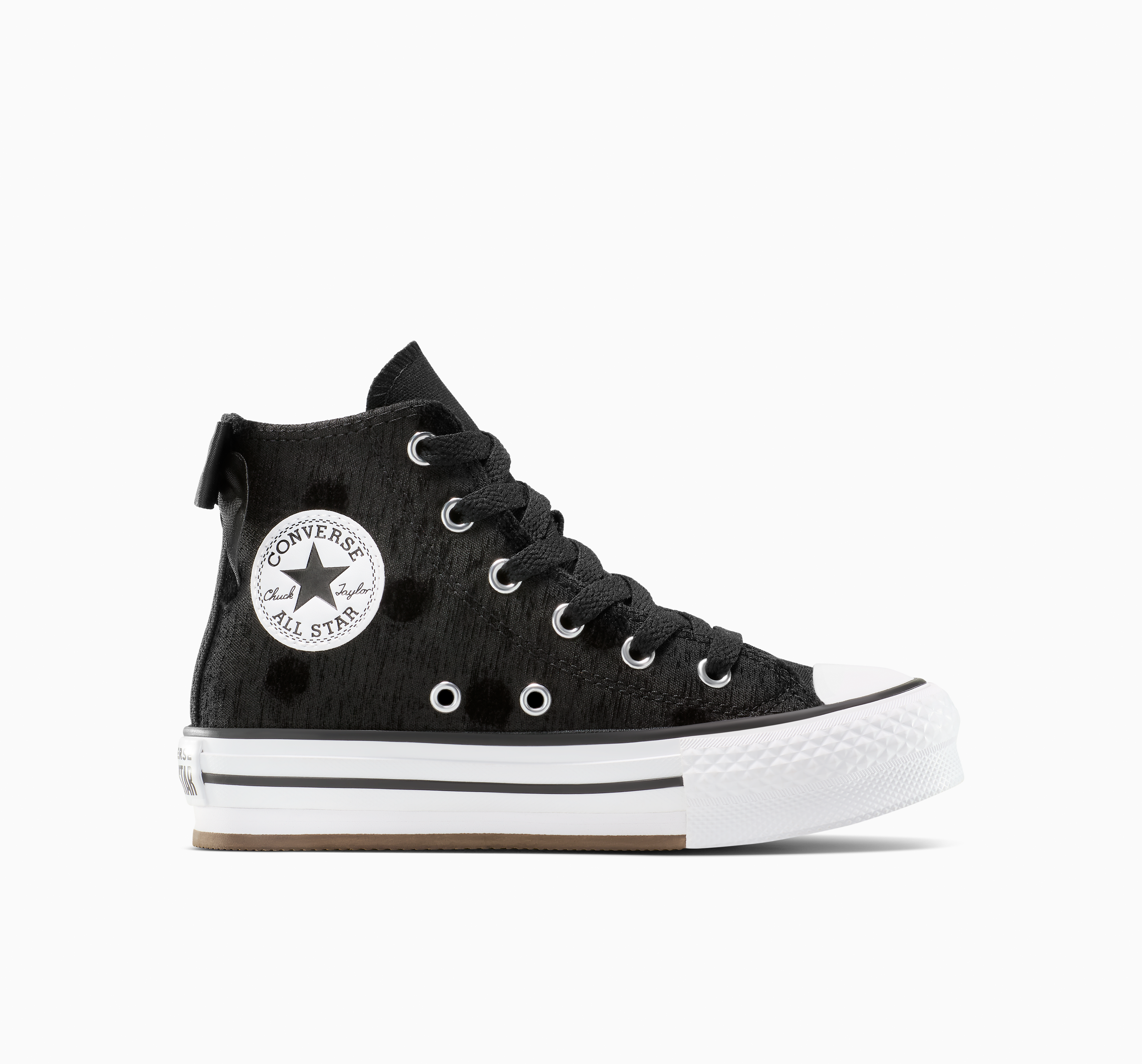 Chuck Taylor All Star Lift Platform Polka Dot & Bow