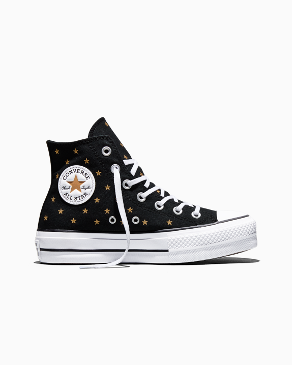 Chuck Taylor All Star Lift Platform Embroidered Stars